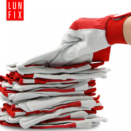 Gefütterte Montagehandschuhe Leder Größe, 9 L