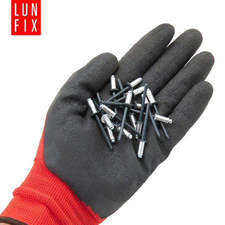 Aluminium Blindnieten DIN7337 4x8 mm 100 Stück RAL 7016 Anthrazitgrau