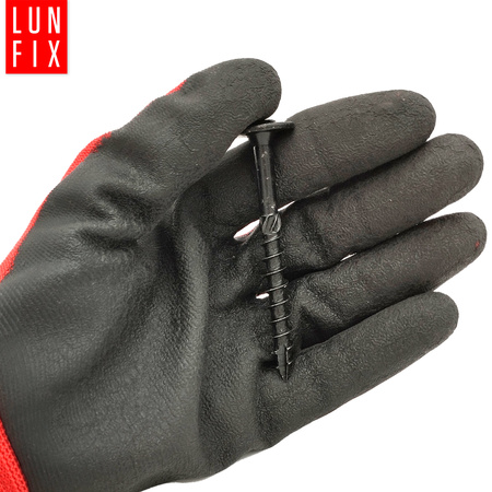 Pfostenschrauben Shwarz 8 x 80mm 10 Stück T40