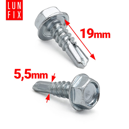 Spanndrahthalter inkl. Selbstschneidender Schrauben Grün 100 Stück