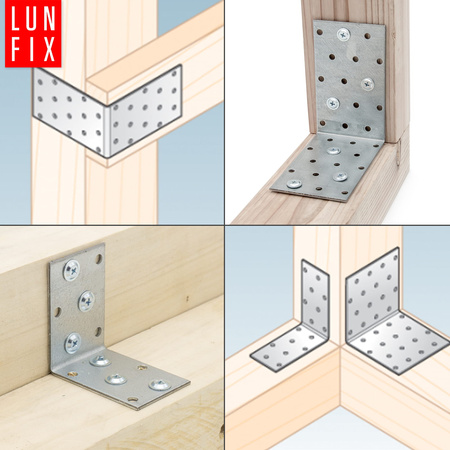 Winkelverbinder 60x60x40x2 1 Stück
