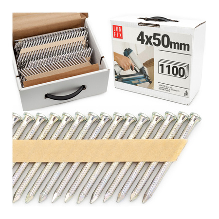 34° Grad Ankernägel 4 x 50 mm Packung 1100 Stück