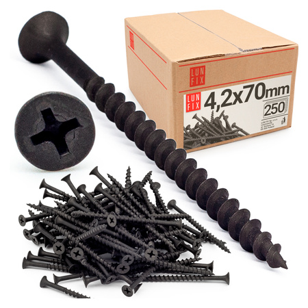 Schnellbauschrauben 4,2 x 70 mm 250 Stück