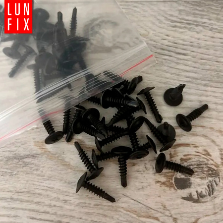 Bohrschrauben Schwarz 4,2 x 13 mm 1000 Stk.