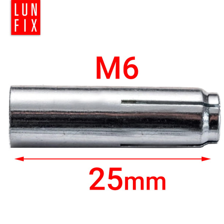 Einschlaganker M6 Spreizdübel Stahl