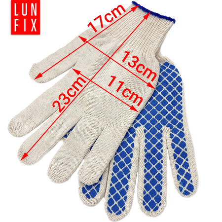 Baumwoll-Arbeitshandschuhe Größe L