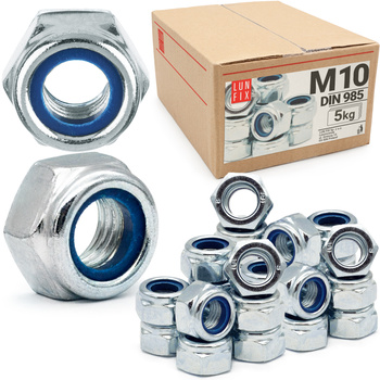 Sicherungsmuttern M10 - 5 kg (ca.471 Stk.) DIN 985