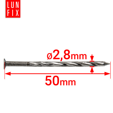 Drallschaft 2,8x50 5kg Unverzinkter