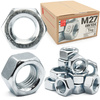 Sechskantmutter M27 - 1 Kg (ca.7 Stk.) Festigkeit 8 Verzinkter Stahl, Regelgewinde DIN 934