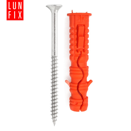 Spreizdübel 10x50 mm Universalschraube mit Senkkopf 6x90 mm 100stk.