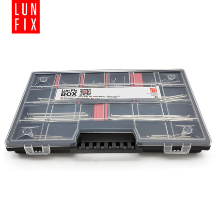 340 stück Sortiment Satz Stahlnägel Verzinkt