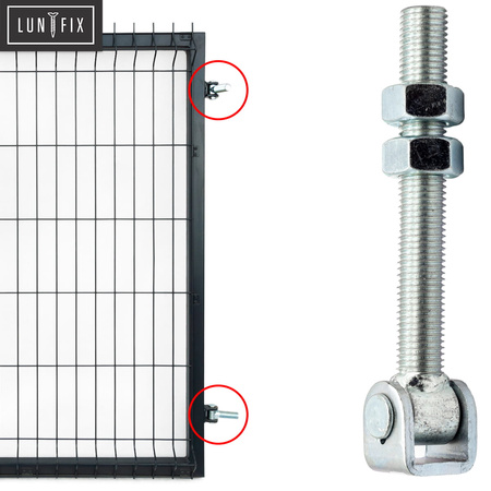 Torband Verzinkt M20 180mm