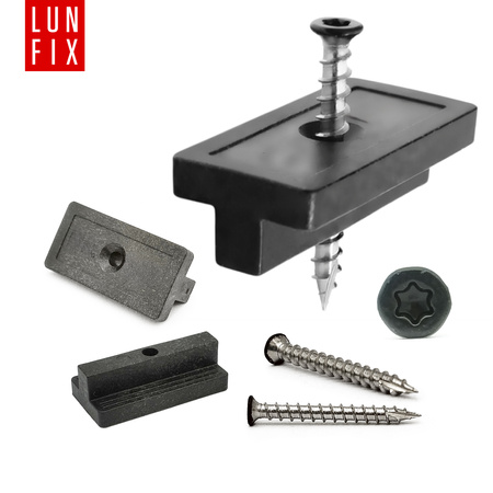 Terrassenverbinder 100 Stück inkl. Schrauben