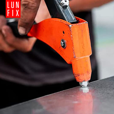 Aluminium Blindnieten DIN7337 4x8 mm 100 Stück RAL 7016 Anthrazitgrau