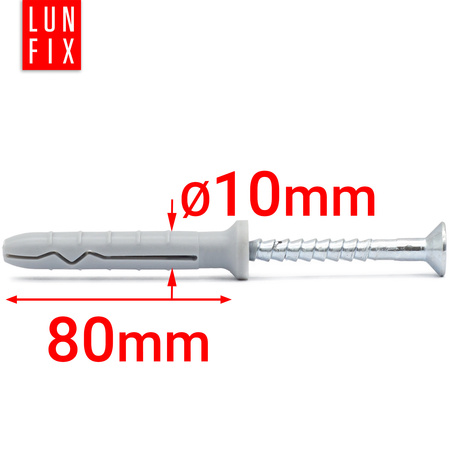 Schlagdübel 10x80 mm 50 Stük