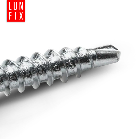 Trapezblechschrauben 4,8 x 20 mm 250 Stück Ziegelrot RAL 8004