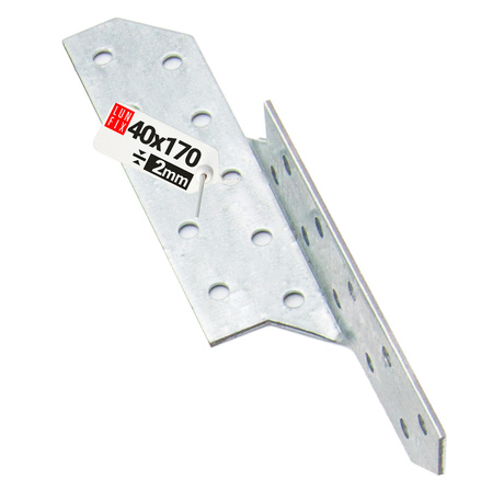 Sparrenpfettenanker 40x170mm Rechts