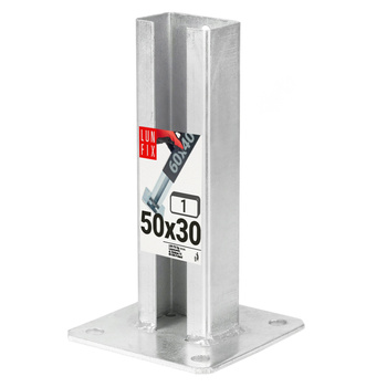 Pfostenträger 60x40x1,6mm