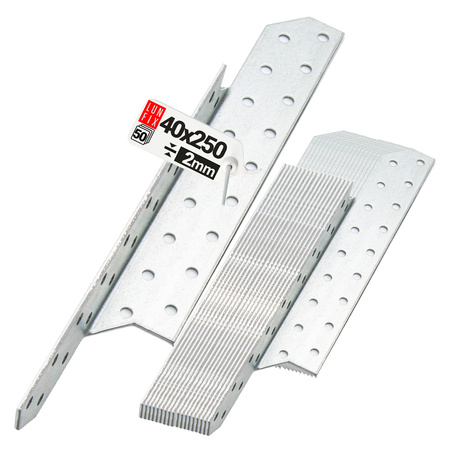 Sparrenpfettenanker 40x250mm Links 50er Set