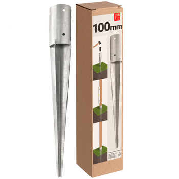 Einschlag-Bodenhülse Ø100mm 760 mm