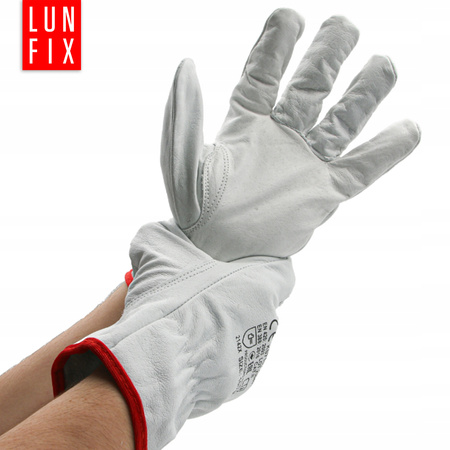 Arbeitshandschuhe aus Ziegenleder Größe 10 XL 12stk.