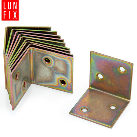 Breitwinkel Eckwinkel Verzinkt 30x30x30x1,5mm 10stk.