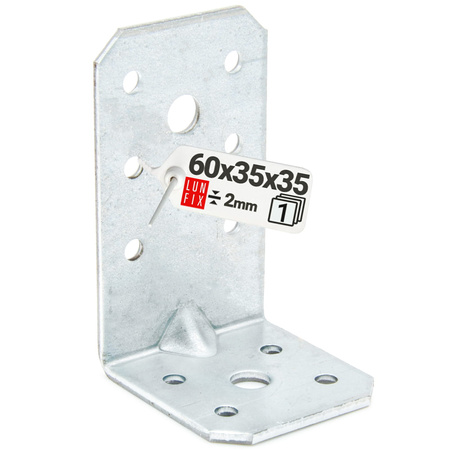 Winkelverbinder Lochplattenwinkel 60x35x35x2