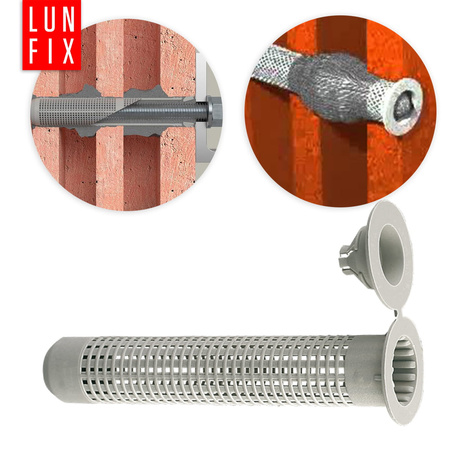 Siebhülse Kunststoff Verbundmörtel 16x85mm M8-10