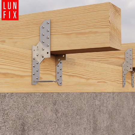 Sparrenpfettenanker 40x210mm Rechts 10er Set