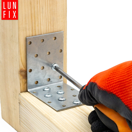 Winkelverbinder 80x80x60x2 1 Stück