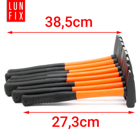 Młotek ślusarski 300g budowlany z trzonkiem z włókna szklanego