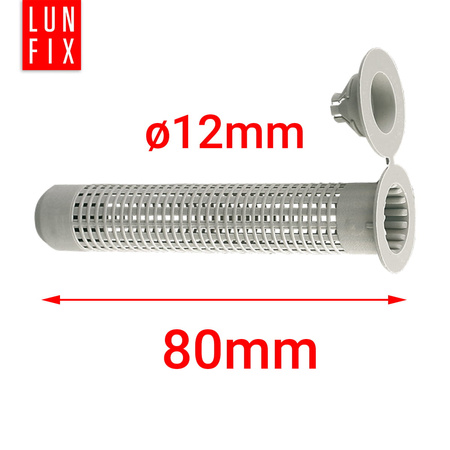 Siebhülse Kunststoff Verbundmörtel 12x80mm M6