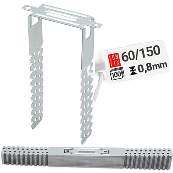 100 x 60/150 mm Direktabhänger für Trockenbau Für CD-Profile 60/27