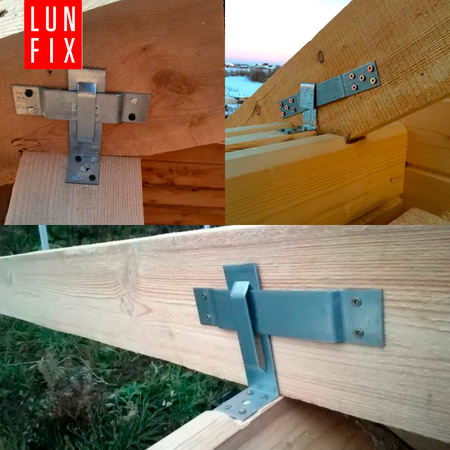 Winkelhalterung eines Blockhauses 290x170 1stk.