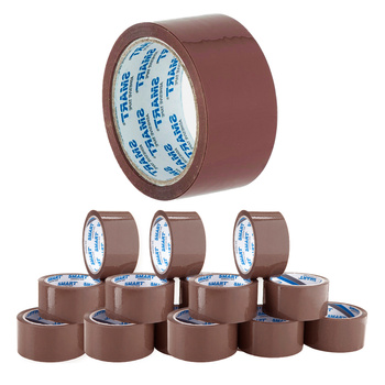 Braunes Verpackungsband aus Acryl 48mm/66m 36stk.