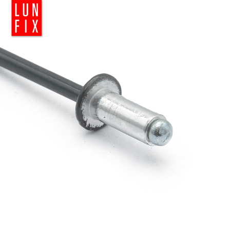 Aluminium Blindnieten DIN7337 4x12 mm 100 Stück RAL 7016 Anthrazitgrau