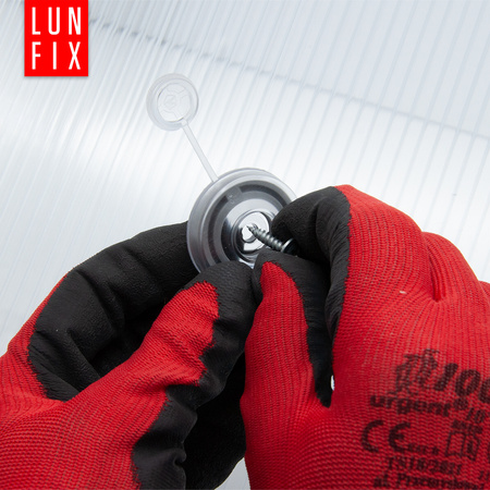 Gewächshaus Unterlegscheiben Dichtscheiben Isoliert Schraubkappe Schraub Deckel Kappen 25 Stück