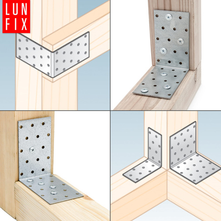 Winkelverbinder 100x100x60x2 20 Stück