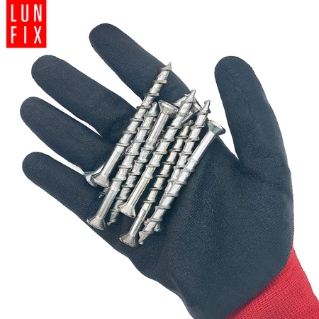 Porenbetonschrauben 8x80 mit Senkkopf und abdruck stern T30 50stk.