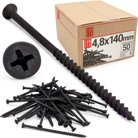 Schnellbauschrauben 4,8x140 50 Stück