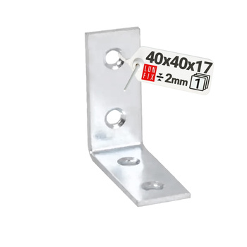 Stuhlwinkel Konstruktionswinkel 40x40x17x2 mm