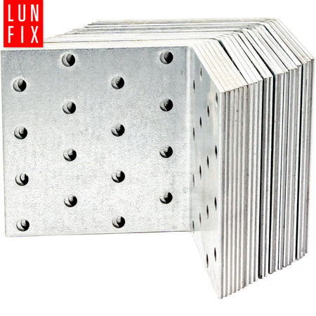 Winkelverbinder 80x80x80x2 10 Stück