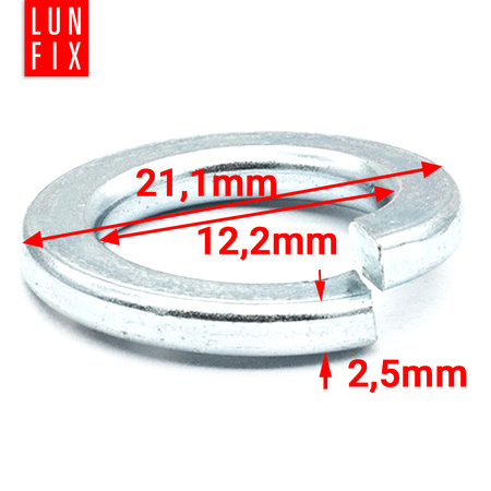 Federringe M12 DIN 127 1