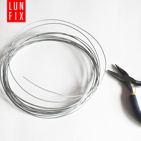 Bindedraht verzinkt Rödeldraht 530m Ø1,2mm 1kg