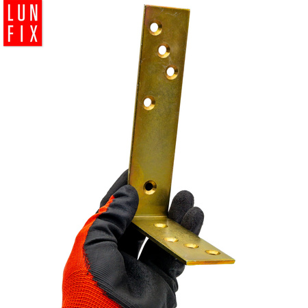 Konstruktionswinkel Balkenwinkel 180x120 Stärke 4 mm