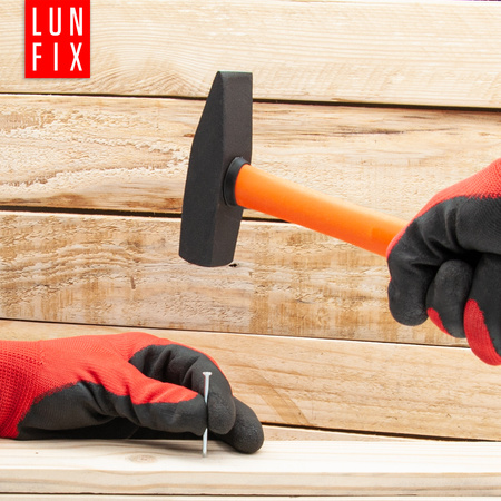 Młotek ślusarski 500g budowlany z trzonkiem z włókna szklanego