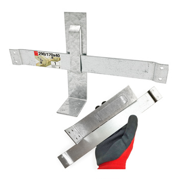 Winkelhalterung eines Blockhauses 290x170 1stk.