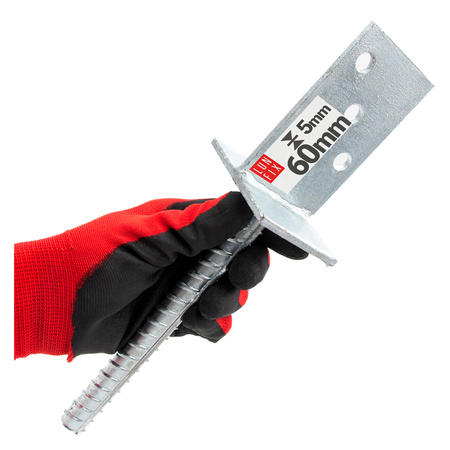 T-Pfostenträger zum Einbetonieren 90x60x110 mm 200 mm