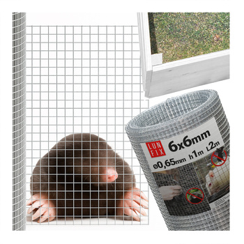 Geschweißtes, verzinktes Gitter für Hochbeet 2 m