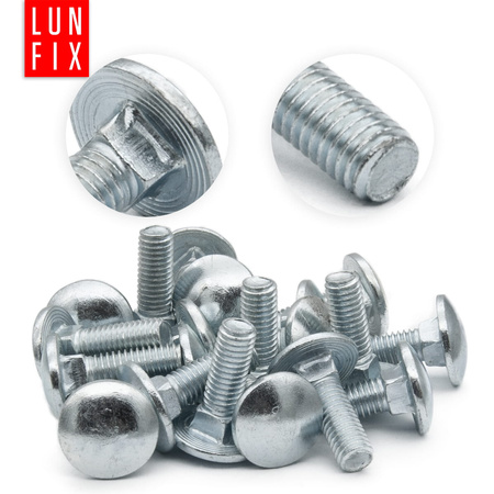 Schlossschrauben M8x25 1 kg (48 Stück)